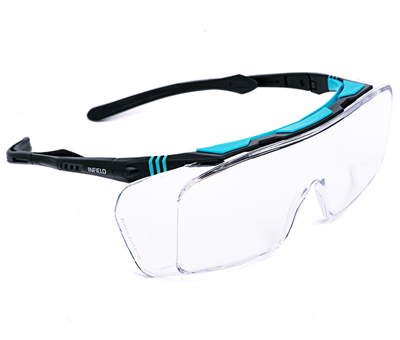 Ontor negra-turquesa HC AF AS Gafas incolora
