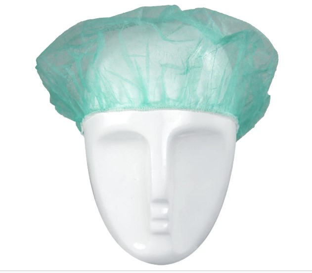 Gorro redondo desechable de TST 10 g/m2, ajuste elastico, EPI Cat. I, CE