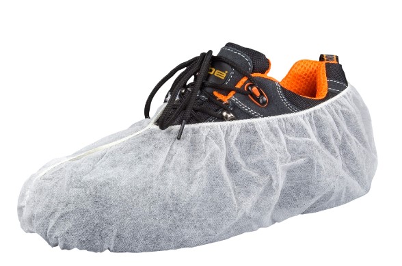 Cubre zapato desechable de TST 30 g/m2, fabricacion manual, EPI Cat. I, CE