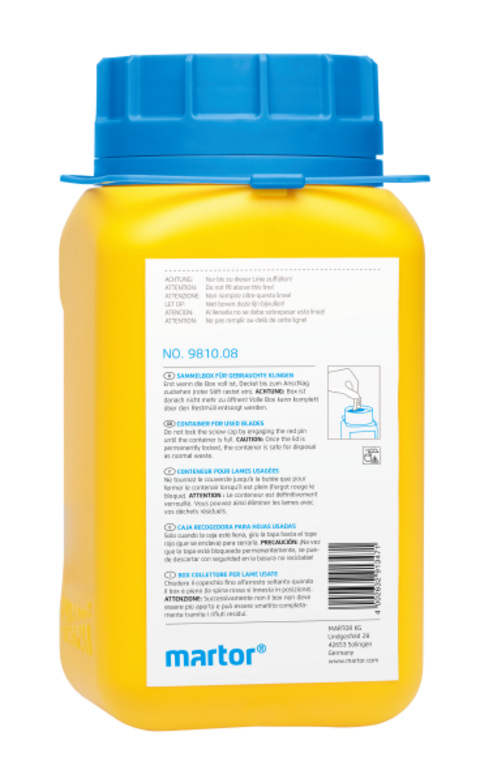 CAJA RECOGEDOR, para hojas usadas