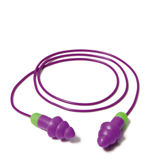 Rockets® Cord. Tapones reutilizables cordon Moldex 6401