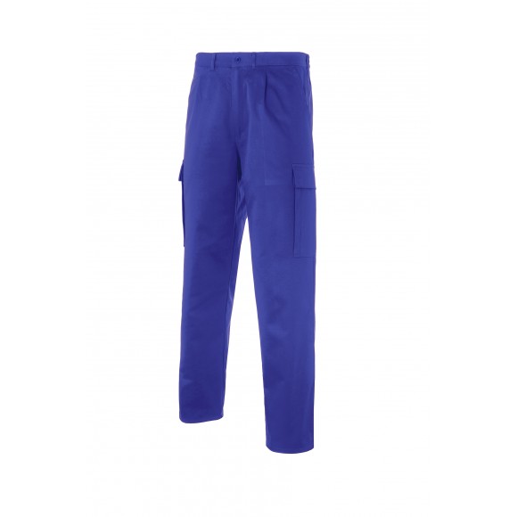 MULTI Pantalon 1/2 cintura elastica espalda, bolsillos laterales. Forreria mismo tejido. 65% poliester 35% algodon