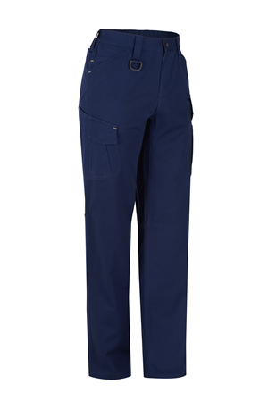 Pantalon PLUS Multibolsillos Algodon Regular Fit. Media cintura elastica. Doble costura y pieza en la entrepierna, 100% algodon