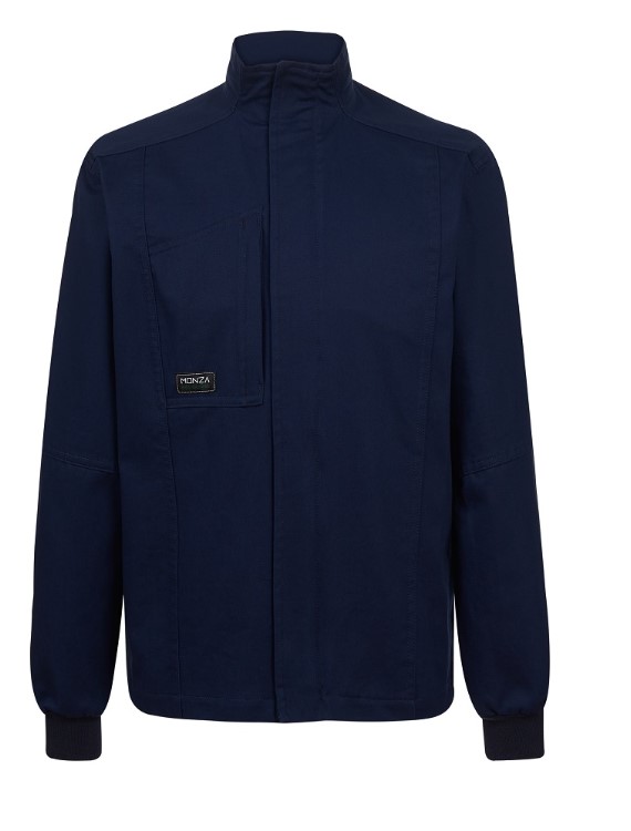 Cazadora PLUS de trabajo. Regular Fit. Cuello alto. Multibolsillos, 100% Algodon