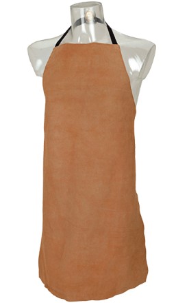 Mandil 10 de soldador, 100% cuero de serraje vacuno, 60x90 cm. CLIMAX