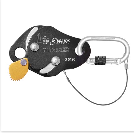 FA 20 103 00A Blocker anticaida, compacto, deslizante sobre cuerda trenzada, multiusos, de aluminio