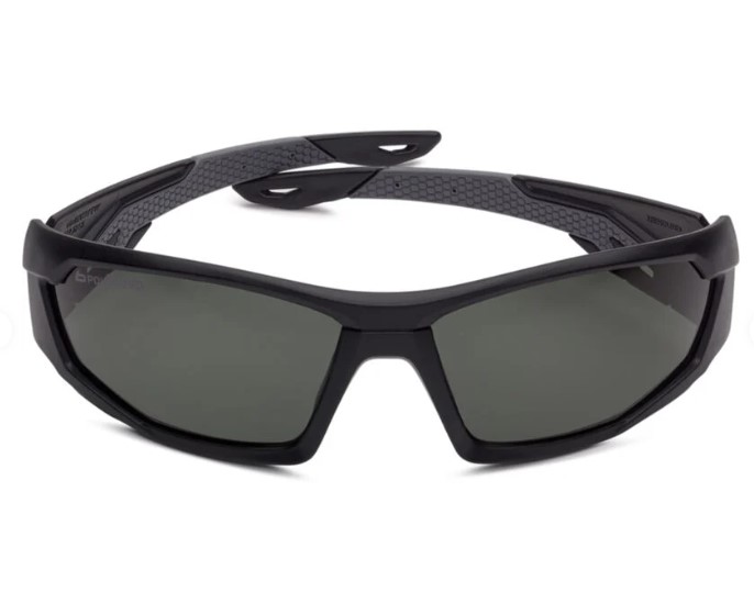 Montura PC - Patilla con PC y TPR - PC Polarized ahumado  antirayaduras - funda microfibra