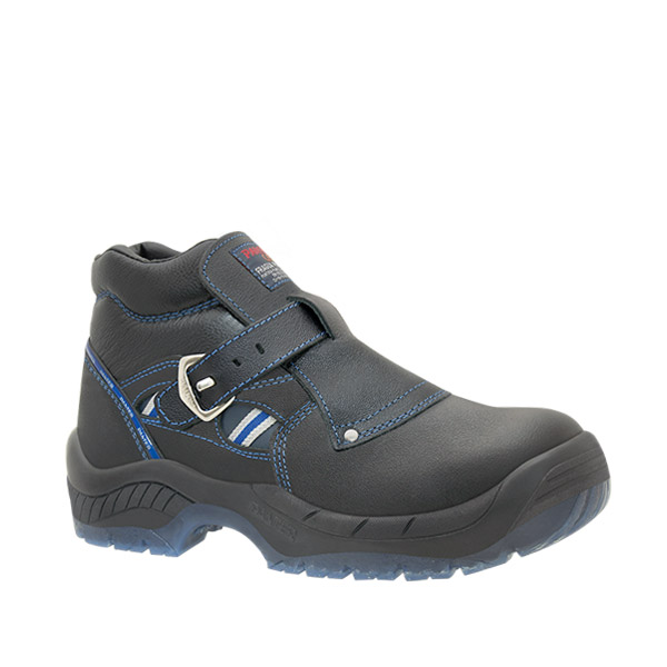 Bota Puntera plastica anti-impactos 200J. Resistente, horma extra ancha, antideslizante. S2 / S3