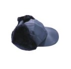 Gorra forrada de poliamida con orejeras en forro sintetico, talla unica