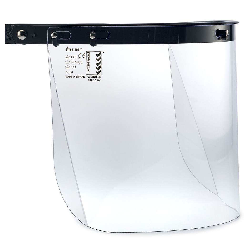 Adaptador para casco de obra, semi-aluminio