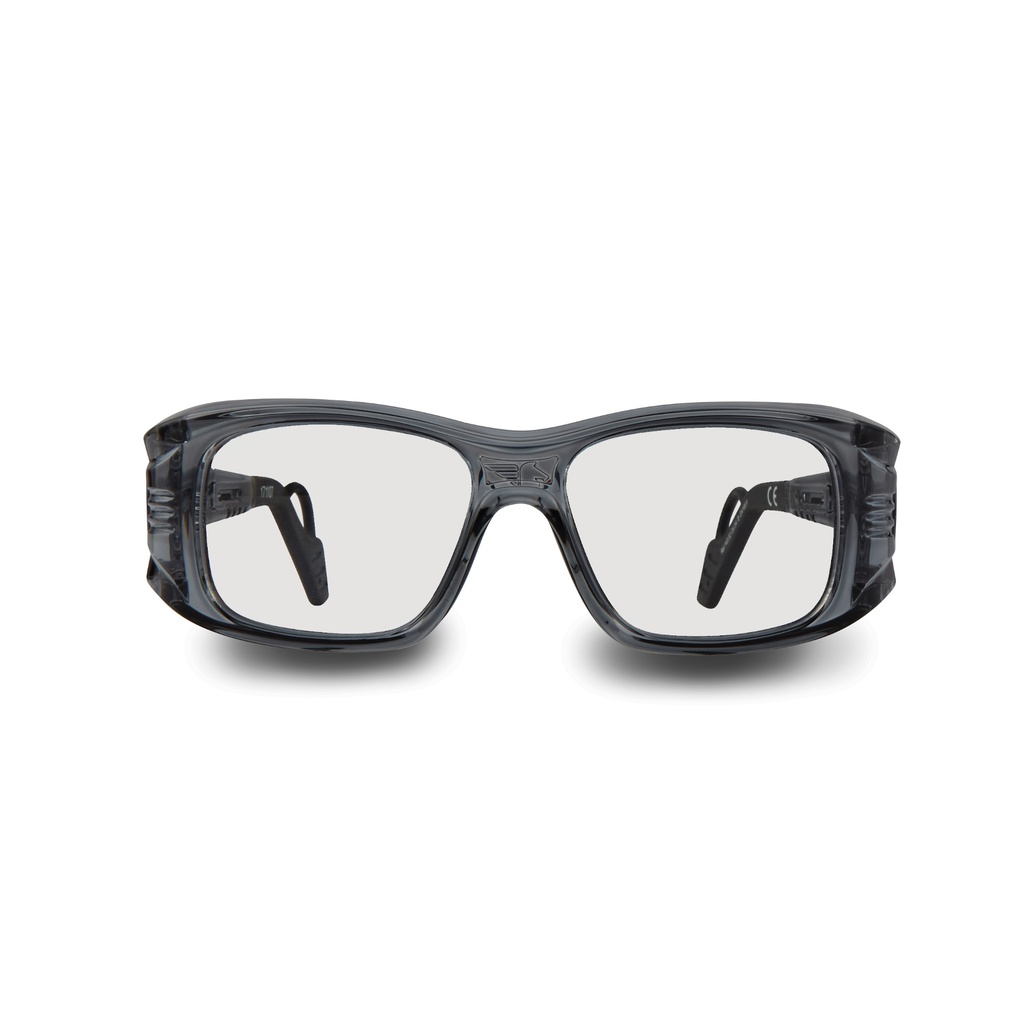 AGUILA Small, Cal. 52-14, color gris, gafa de seguridad con frontal regulable, varillas extensibles