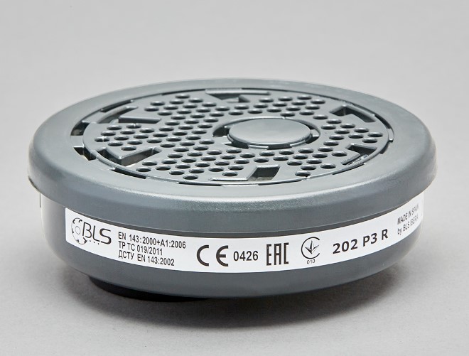 Filtros BLS conexion de bayoneta para medias mascaras y mascaras completas