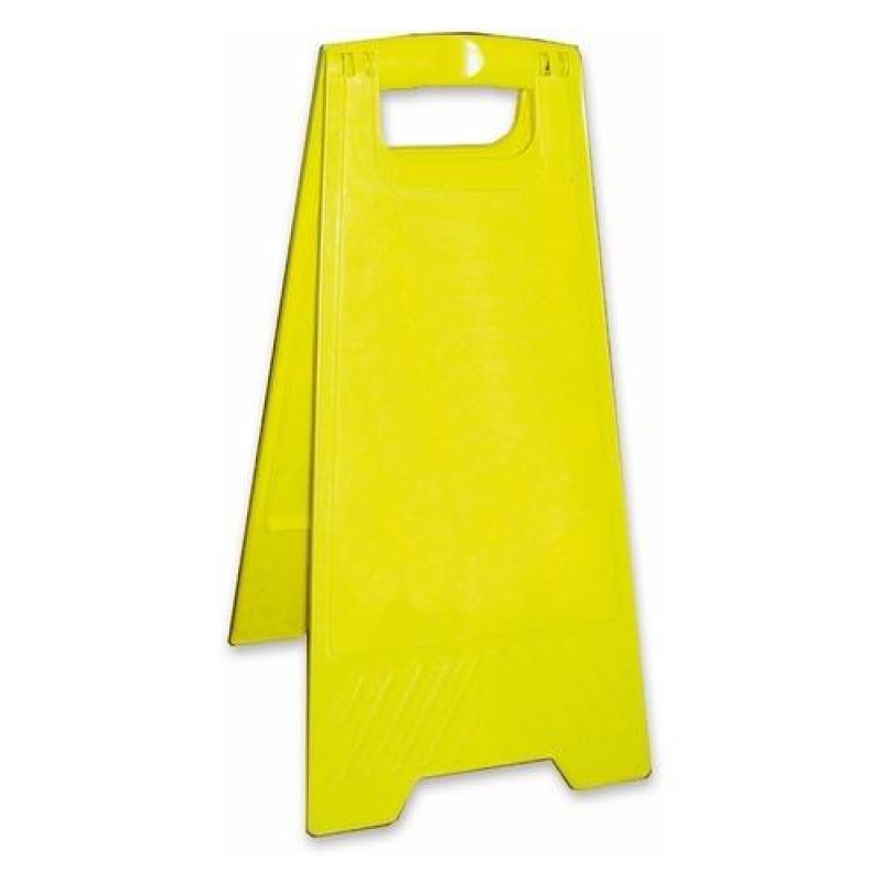 Panel de señalizacion amarillo sin grabar, 620mm altura