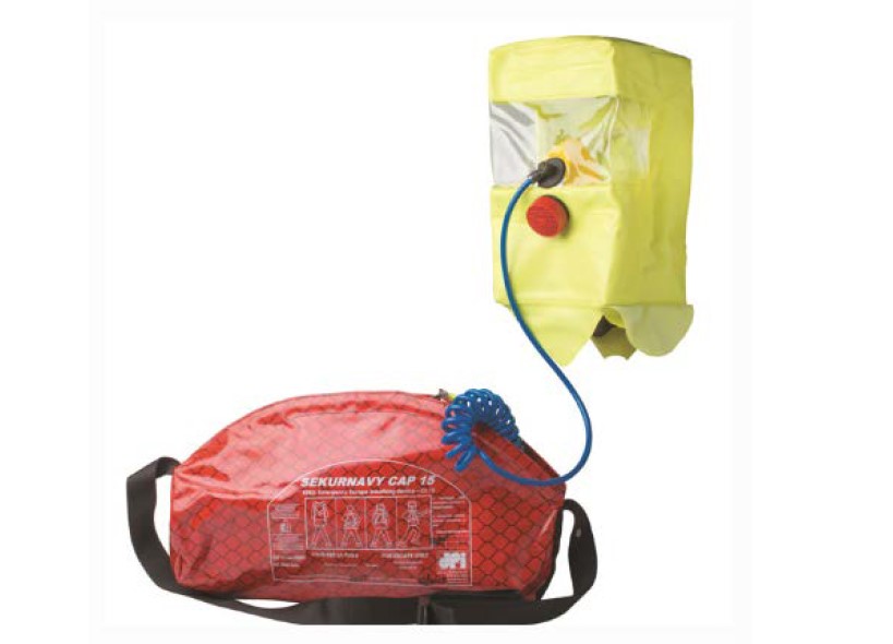 SKR-15 Equipo de escape autonomia 15 min. botella 3 l