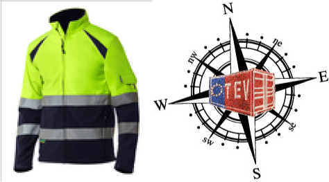 TEV - 04756 Chaqueta de trabajo Softshell de Alta Visibilidad. (Logo incluido stock)