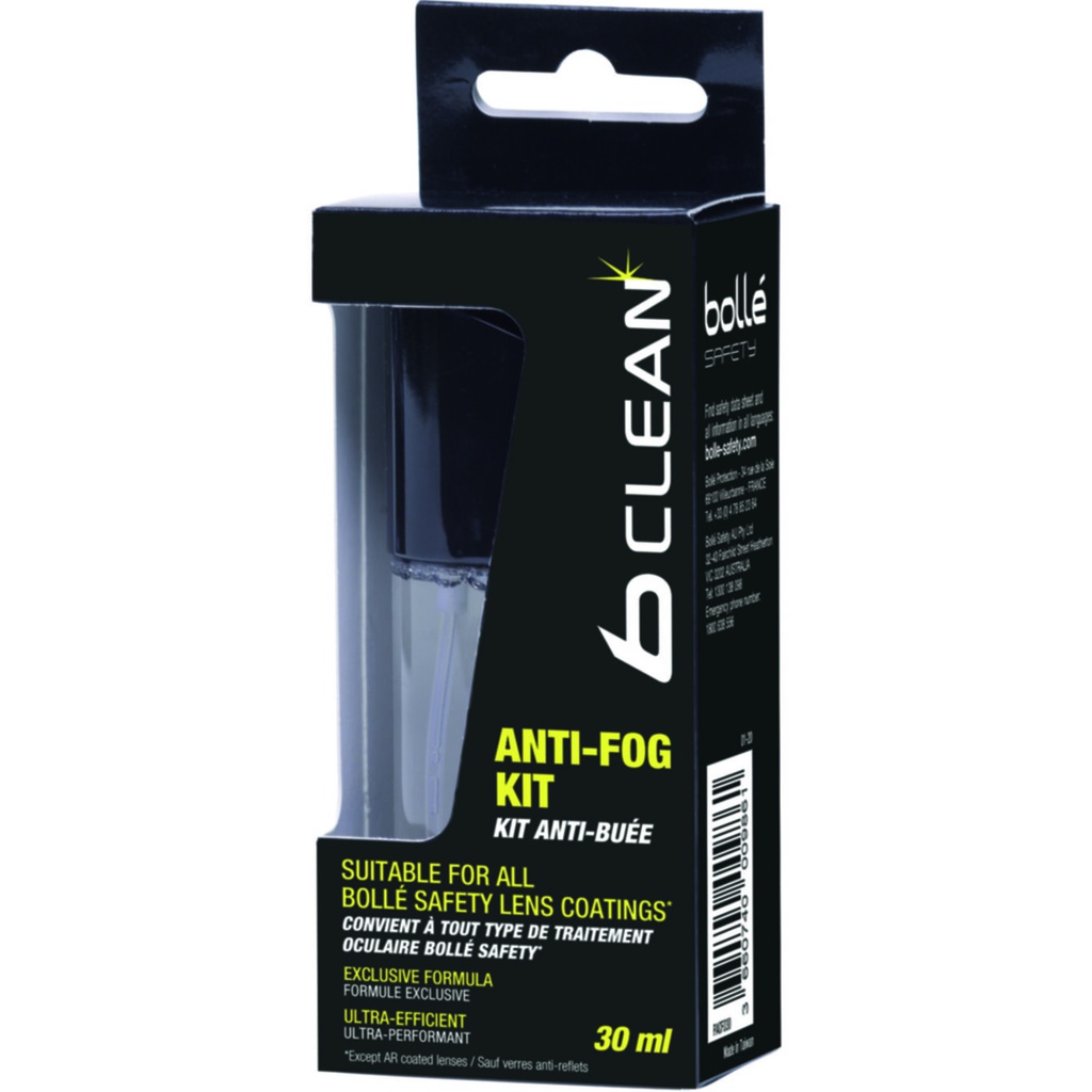 Kit antivaho - 30ml solucion antivaho + una toallita de microfibra integrada