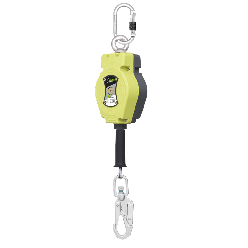 FA 20 402 03B Carcasa de polimero anticaidas retractil en cable de acero galvanizado 3,5m HELIXON - ATEX- solo para uso vertical