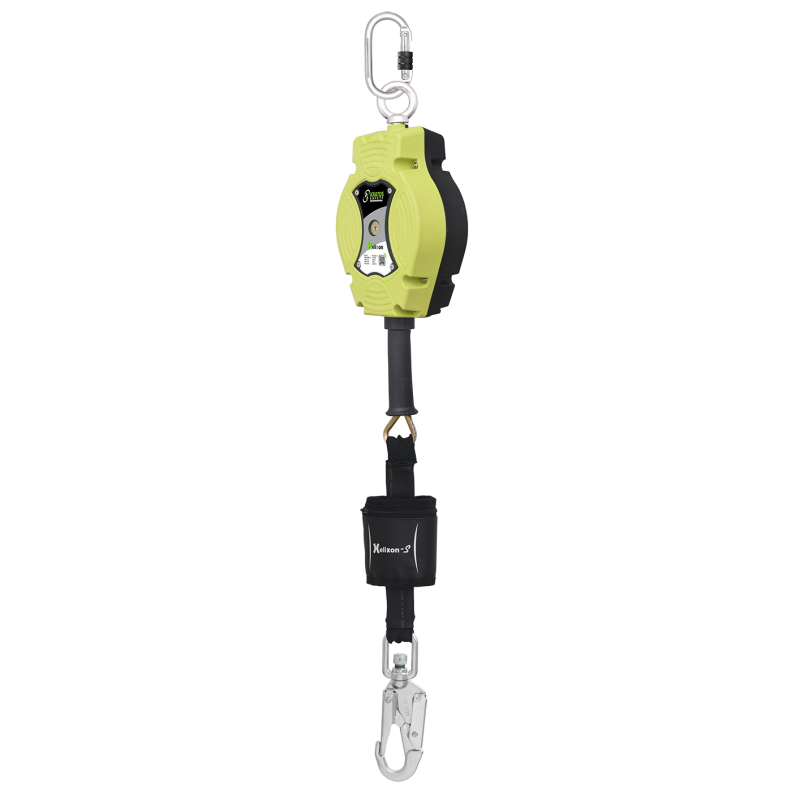 FA 20 402 10 Carcasa de polimero anticaidas retractil en cable de acero galvanizado de 10m. HELIXON-S.