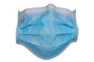 Mascarilla quirurgica 3 capas azul de estandar medico BFE &gt; 99%, Cat. I, EN14683 Tipo II R 1000 (dispensador 50 unidades)