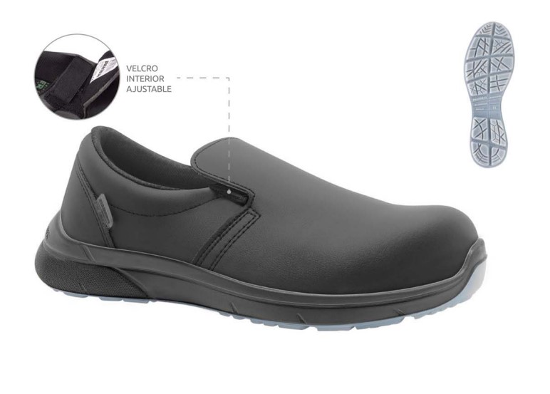 Zapato SY ESD. Puntera 200J super ligera, suela PU+PU  tecnologia optimal sole. S2 