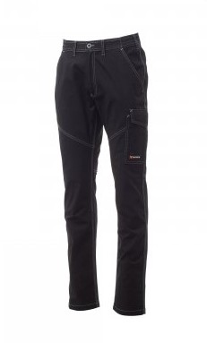 WORKER STRETCH SUMMER, Pantalon elastico, ligero, multibolsillos, pespuntes de contraste, 98% ALGODÓN, 2% ELASTANO