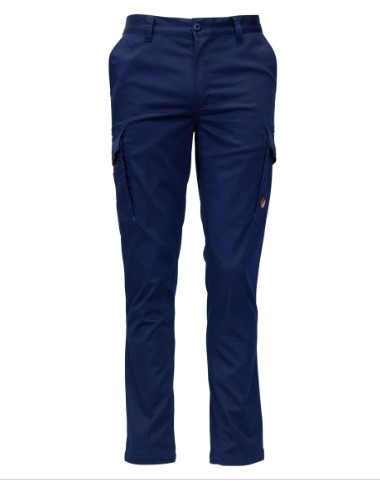 FLEXI Pantalon basico multibolsillos elastano slim fit, 65% Poliester 33% Algodon 2% Elastano