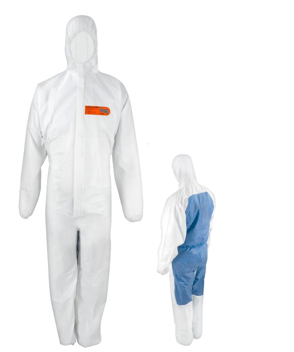 Buzo COVERSTAR® COOL, PP/PE Frontal - SMMS Dorso EPI CAT III Tipo 5/6