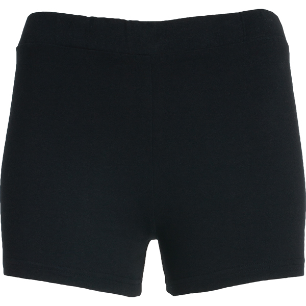 Pantalon corto mujer con cinturilla elastica, 100% algodon