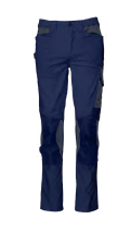 Pantalon 1/2 cintura elastica laterales, multibolsillos, rodillera y culera reforzadas, antidesgarro, 65% poliester-33%algodon-2%elastano