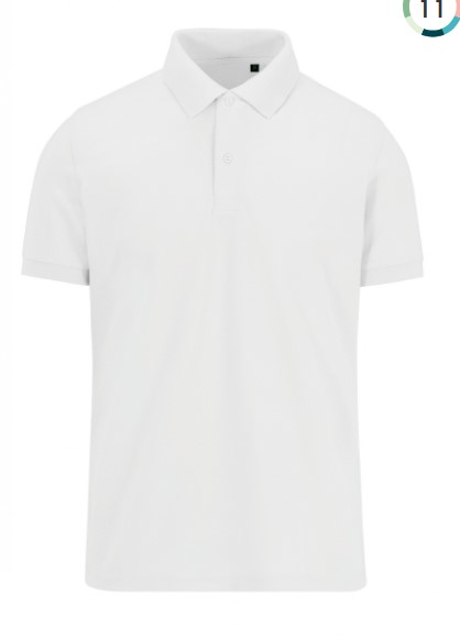MY ECO POLO 65/35, manga corta, hombre, transpirable, suave, 65% poliester-35% algodon.