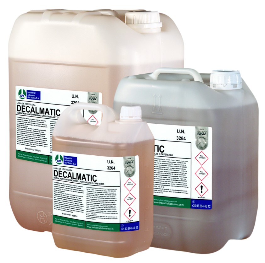 Desincrustante maquinas lavavajillas.