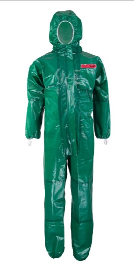 CoverChem® Plus Buzo Tipo 3B/4B/5B/6B, EPI Cat.III, capucha y cubrementon, proteccion quimica y biologica