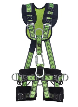 Arnes anticaida &quot;confort&quot; para trabajo en suspension con hebillas automaticas, 2 puntos de enganche