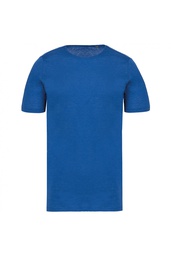Camiseta manga corta hombre, 100% organica, cuello sin costuras.